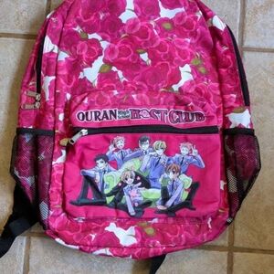 Ouran High School Host Club Pink Backpack